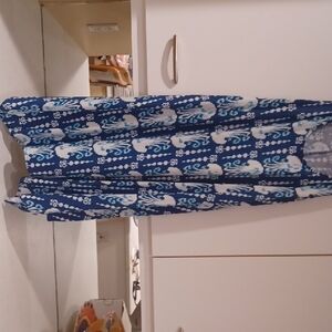 Lilly Pulitzer Blue and White Cotton Sun Dress